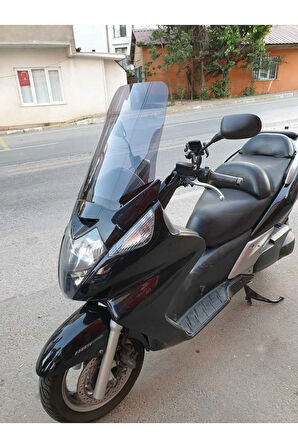 MOTOCAM Honda Silverwing FJS 400 Siperlik Ön Cam 2001-2012 Model 52cm Füme Renkli 4mm