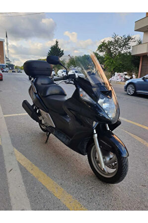 MOTOCAM Honda Silverwing FJS 400 Siperlik Ön Cam 2001-2012 Model 52cm Şeffaf Renkli 4mm