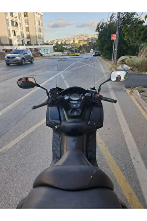 MOTOCAM Honda Silverwing FJS 400 Siperlik Ön Cam 2001-2012 Model 52cm Şeffaf Renkli 4mm