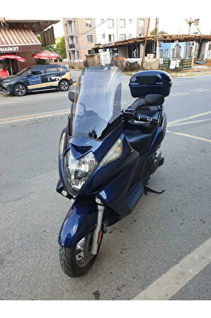 Honda Silwerving FJS 600 Siperlik Ön Cam 2006 2009 Model 52cm Açıkfüme Renkli 4mm