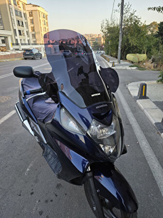 MOTOCAM Honda Silverwing FJS 400 Ön Cam 2001-2012 Model 68cm Siyah Renkli 4mm ELCİKLİ