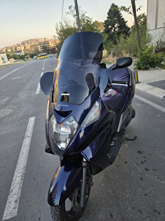 MOTOCAM Honda Silverwing FJS 400 Ön Cam 2001-2012 Model 68cm Siyah Renkli 4mm ELCİKLİ