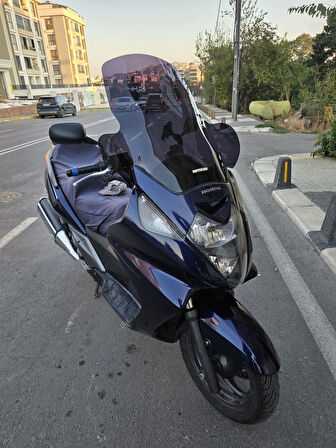 MOTOCAM Honda Silverwing FJS 600 Ön Cam 2001-2012 Model 68cm Siyah Renkli 4mm ELCİKLİ