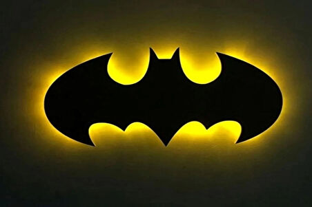 BATMAN FİGÜR LED IŞIKLI GENÇ ODASI DEKOR