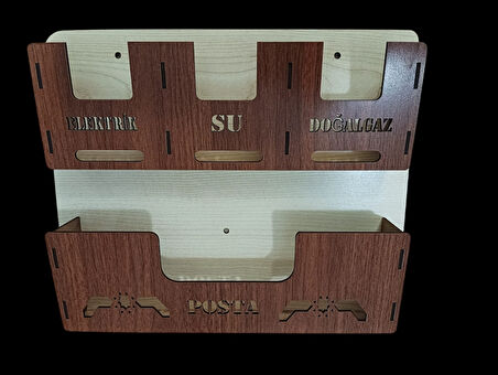 ORTAK ALAN FATURA KUTUSU AHŞAP MDF