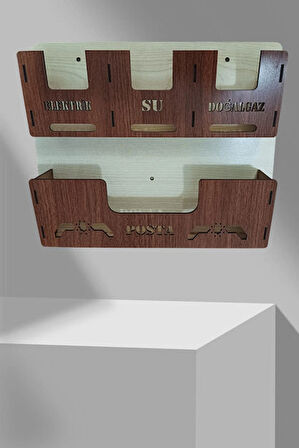 ORTAK ALAN FATURA KUTUSU AHŞAP MDF