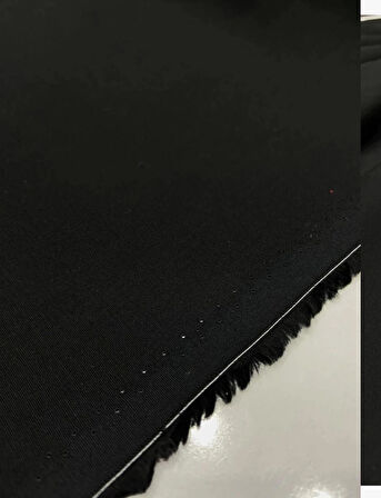 SİYAH DÜZ KUMAŞ EN 1.50