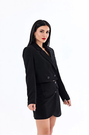 FemiChic Kruvaze Kadın Business Takım