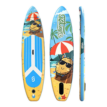Durian Sup Paddle Board 335 Cm Uzunluk X 84 Cm Ultra Dengeli Şişme Kürekli Sörf Tahtası Sup Board