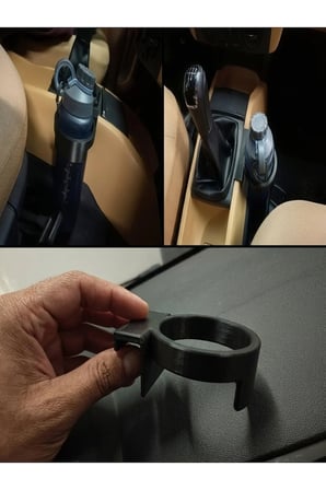 Skoda Fabia konsol BARDAKLIK SİYAH