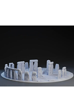 Stonehenge Masaüstü Figürü (3D Baskı)