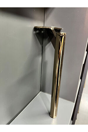 Slide Metal Ayak 14cm Bronz Koltuk Dolap Komidin Şifonyer Modern Tv Ünite Ayağı Mobilya Puf Vestiyer