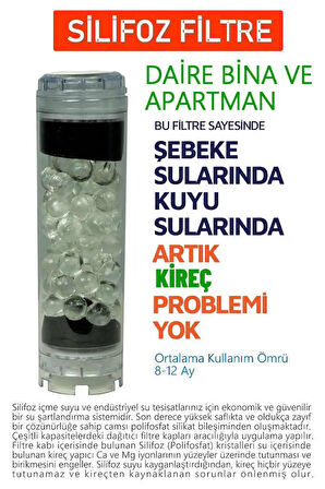 Daire Ve Bina Girişi Için Kireç-Klor-Tortu Önleyici Üçlü Set Arıtma Sistemi