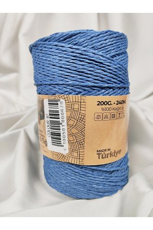 Kağıt İp El Örgü İpi 200gr.-240mt. (1 Adet) - Renk: 67