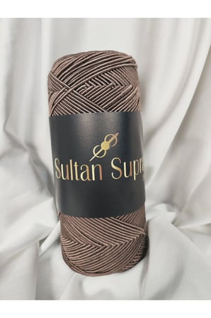 Supra Koyu Kahve El Örgü İpi 200gr.-200mt. (1 Adet) - Renk: 3229