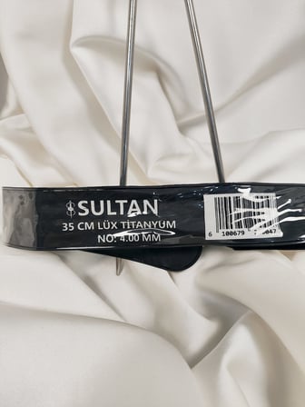 Sultan Lüx Titanyum Örgü Şişi 35 cm. - No:4 mm (1 Çift)