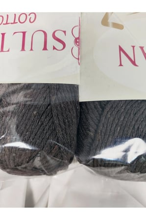 Cotton Acı Kahve El Örgü İpi 100gr. - 175mt. (2 Adet) - (Amigurumi İpi) Renk: 031