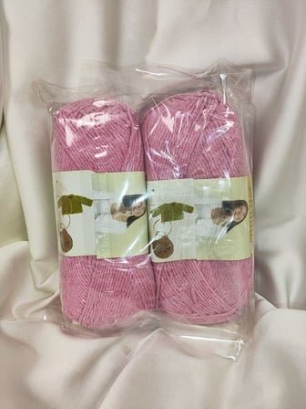 Sultan Cotton Şeker Pembe El Örgü İpi 100gr. - 175mt. (2 Adet) - (Amigurumi İpi) Renk: 08