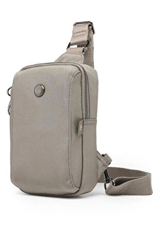 Nano Metalik Kumaş Bodybag Postacı Çantası