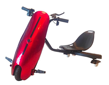 SmartStore Drift Car Elektrikli Kaykay Hoverboard Dirift Kar Cart Kart Scooter Bluetooth - KIRMIZI