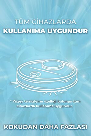 Beyaz Sabun Kokulu Akıllı Robot Süpürge Suyu,Sprey Mop Suyu,Yüzey Temizleyici 250ml