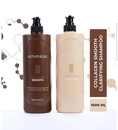 Profesyonel Saç Düzleştirici-Collagen Smooth Set 1000ml