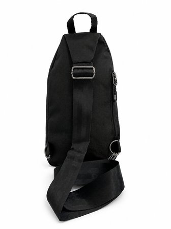 SEVENTEEN Unisex Orta Boy Çok Gözlü Çapraz Askılı Body Bag