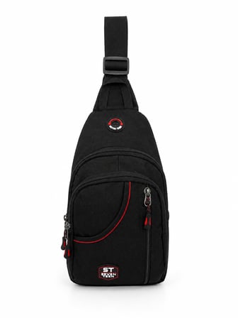 Unisex Spor Çok Bölmeli Çapraz Askılı Body Bag