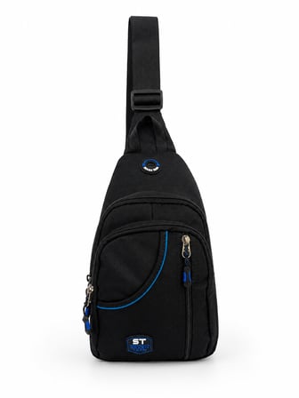 Unisex Spor Çok Bölmeli Çapraz Askılı Body Bag