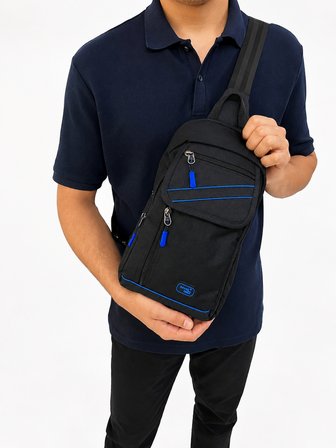 SEVENTEEN Unisex Büyük Boy  Hafif ve Dayanıklı Çapraz Askılı Body Bag