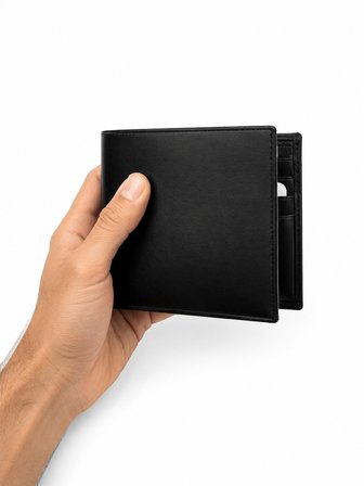 Erkek Hakiki Deri İnce Tasarım, Çok Kartlıklı, Premium Kalite Cüzdan