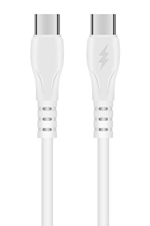 Galaxy A11 A12 A13 A14 A15 A20 A20s Şarj Kablosu Type-C to Type-C 20W Snx-SC94
