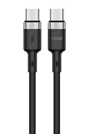 Samsung Galaxy A71 Şarj Kablosu Type C to Type C 1M-120Watt