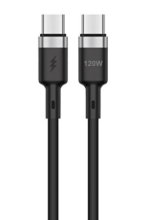 Oppo A93 Şarj Kablosu Type C to Type C 1M-120Watt