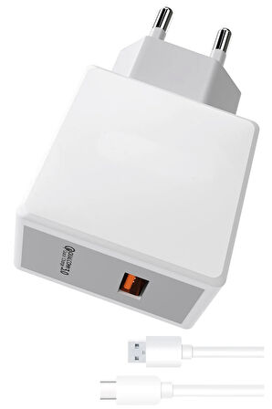 Xiaomi Mi 10T Pro Şarj Kablosu Type C 3.0A Hızlı Şarj - S225T