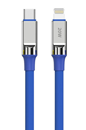Apple İphone 6 6s Şarj Kablosu 3.4A Lightning - SC67L-Mavi