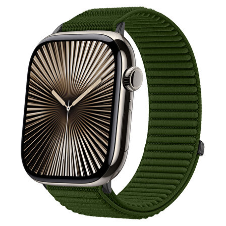 Apple Watch 42mm 44mm 45mm S10 46mm Ultra 49mm İle Uyumlu Naylon Spor Loop Kordon Rahat Dayanıklı