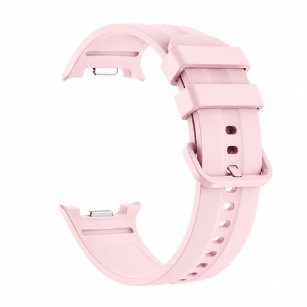 Samsung Galaxy Watch 8 44mm 40mm İle Uyumlu Oluklu Silikon Kordon Ayarlanabilir Spor Saat Kayışı
