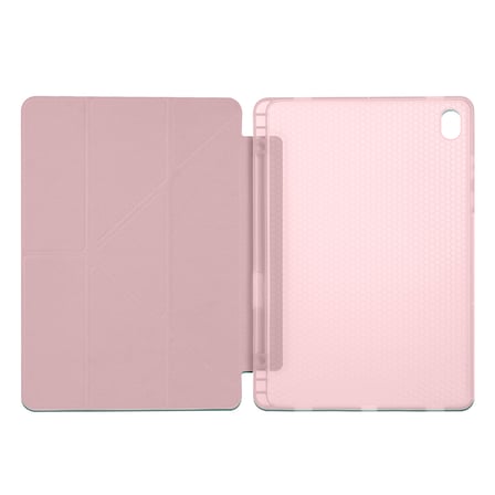 Samsung Galaxy Tab S11 11 Inc SM-X730 Üçgen Katlanabilir Kalemlikli Yatay Dikey Standlı Kılıf