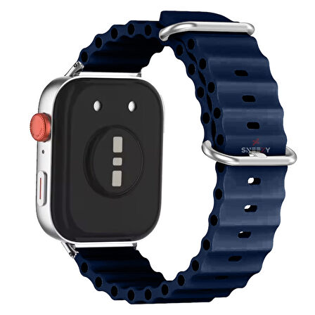 Redmi Watch 5 Active Redmi 5 Lite Uyumlu Kordon Kordon Ocean Tasarım Metal Toka Soft Silikon Kordon