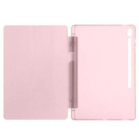 Samsung Galaxy Tab S10 FE Plus SM-X620 13.1 İnç Uyumlu Katlanabilir Kalemlikli Standlı Akıllı Kılıf