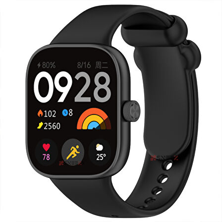 Redmi Watch 5 Uyumlu Kordon Purelux Soft Yumuşak Silikon Kordon Kayış Şık Görünüm