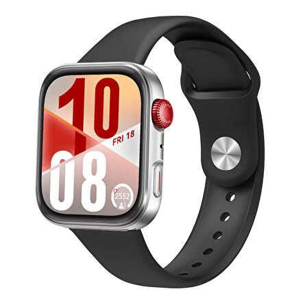 Huawei Watch Fit 4 Fit 4 Pro İle Uyumlu PureLux Tam Uyumlu Yumuşak Soft Silikon Kordon