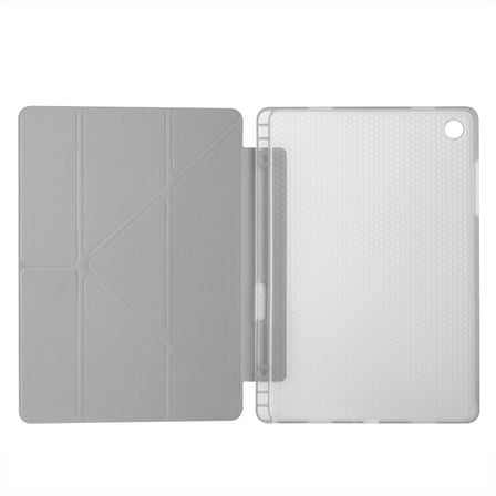 Samsung Galaxy Tab A11 Plus 11 Inc SM-X230 Üçgen Katlanabilir Kalemlikli Yatay Dikey Standlı Kılıf