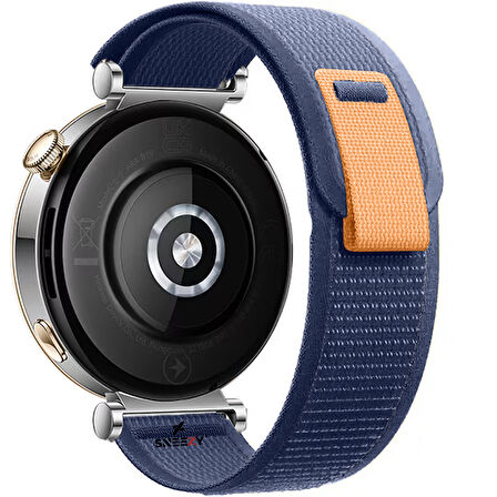 Huawei Watch GT5 41mm Uyumlu Kordon Trail Loop Cırtlı Yumuşak Kumaş Şık Kordon