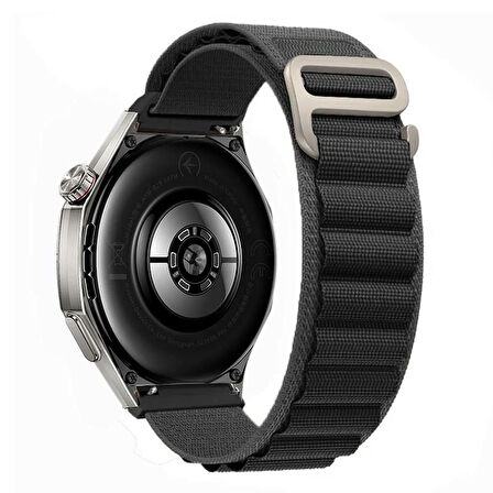 Huawei Watch GT6 Pro 46mm Uyumlu Kordon Alpine Loop Kancalı Kumaş Kordon