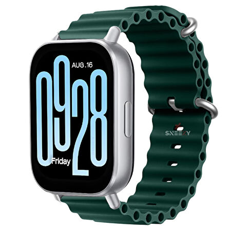 Redmi Watch 5 Active Redmi 5 Lite Uyumlu Kordon Kordon Ocean Tasarım Metal Toka Soft Silikon Kordon