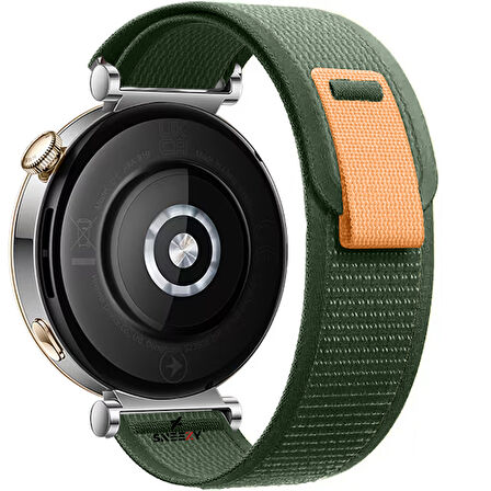Huawei Watch GT5 41mm Uyumlu Kordon Trail Loop Cırtlı Yumuşak Kumaş Şık Kordon