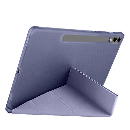 Samsung Galaxy Tab S10 Plus X820 12.4 İnç Katlanabilir Kalemlikli Standlı Akıllı Kılıf