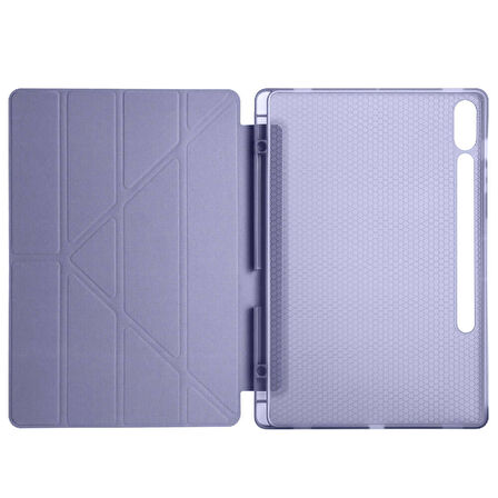 Samsung Galaxy Tab S10 Plus X820 12.4 İnç Katlanabilir Kalemlikli Standlı Akıllı Kılıf